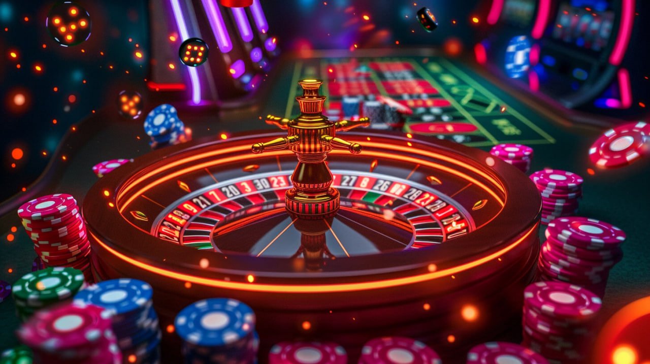 Vibrant slot machines and live casino tables available on platform 1550